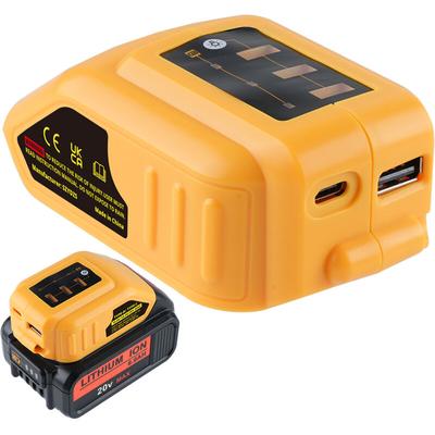 Für Dewalt DCB094K Tragbares Ladegerät für Dewalt 18V xr Akku DCB184 DCB200 DCB182 DCB180 DCB181 Image
