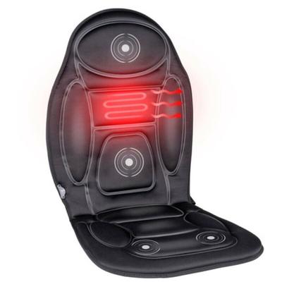 Dunlop - Massagesessel Auto mit Heizfunktion - Massagematte mit Sitzheizung 108 x 48 cm - 4 Image