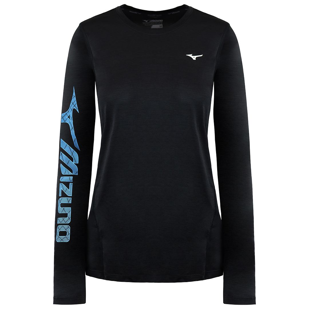 Mizuno Impulse Core Graphic Mens Black Top Image