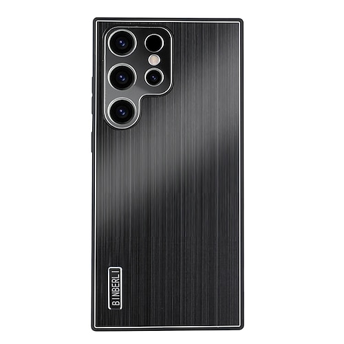 Handy Hülle Handyhüllen Für Samsung Galaxy S24 S23 S23 FE S22 S21 Ultra Plus A55 5G A35 5G A15 A14 A34 Rückseite Stoßfest TPU Metall Image