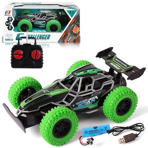 Ferngesteuertes Geländewagen, 2,4 g, vorläufiges Hochgeschwindigkeitsfahrzeug, aufladend, ferngesteuertes Spielzeugauto für Jungen, ferngesteuerte Kinderfahrzeuge