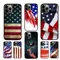 USA American Flag Mobile Phone Cases Cover For iPhone 16 15 14 12 13 mini 11 Pro MAX apple 6 7 8