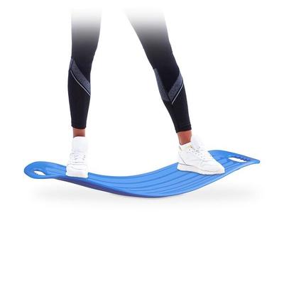 Twist Board für Balancetraining blau, relaxdays