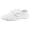 Barfußschuh LEGUANO "Berufsschuh CARE", Damen, Gr. 44, weiß, Lederimitat, sportlich, Schuhe Barfußschuh, Klettschuh, Freizeitschuh, Bequemschuh mit Klettverschluss