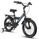 16 inch Kids Bike for Boys & Girls with Training Wheels Freestyle Kids Bicycle with fender and carrier.