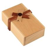 5.83x3.35x2.17in Puzzle Gift Box Hand-Painted Ear Rings Container Collectible Wooden Money Box with Secret Compartments