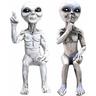 Statue Extraterrestre, Extra-atmosphérique Extraterrestre Jardin Statue Figurine, Statue D'alien en