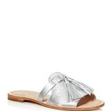 Kate Spade Shoes | Kate Spade Coby Slide Sandals 7.5m Nwt | Color: Silver | Size: 7.5