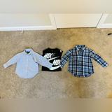 Ralph Lauren Shirts & Tops | Baby Polo Long Sleeves Button Bundle Of 3 Size 2 | Color: Black/Blue | Size: 2tb