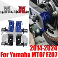 Per Yamaha MT07 FZ07 FZ MT 07 2014 - 2024 accessori regolatore catena ruota posteriore forcella asse