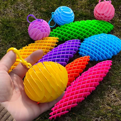 Tragbare dehnbare Squeeze Spielzeug zappelt Wurm Spielzeug sensorische Schnecke Spielzeug für Kinder