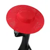 Mehrere Farben 30 cm große Zylinder, elegante Damen-Fascinator-Hutbasis für Hochzeit, Derby, Tee, Kirche, Cocktail, DIY-Haar-Accessoires