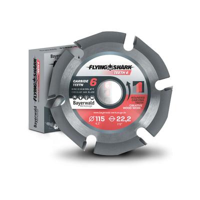 Bayerwald Flying Shark - Hartmetall Frässcheibe - Ø 115 x 22,23 Image