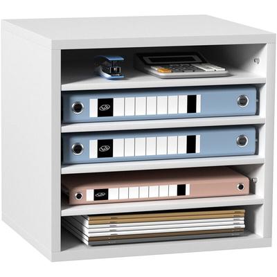Mophorn - vevor 355 x 305 x 330 mm Briefablage Schreibtisch Organizer, 2,3–5,6 cm Einstellbar A4 Image