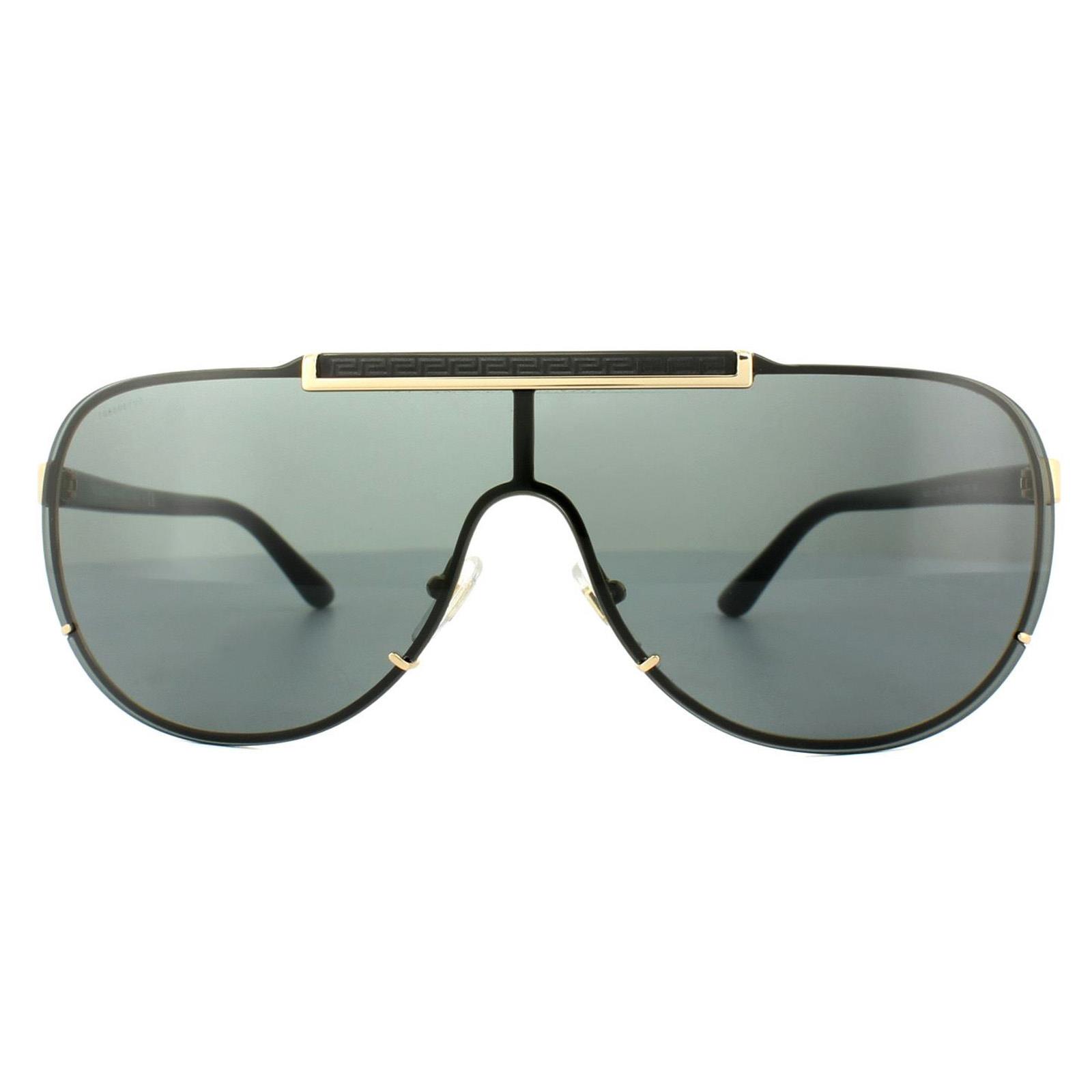 Versace Sonnenbrille 2140 100287 Gold Grau Image