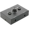Selettore audio a 2 canali tramite jack da 3,5 mm