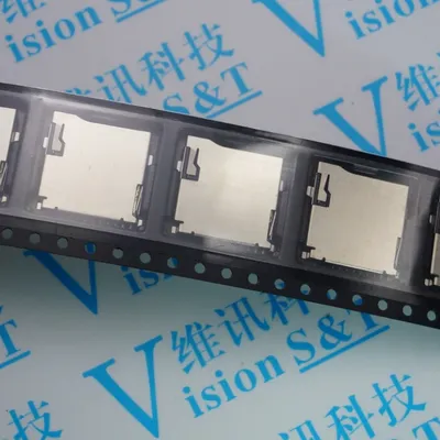 100pcs lot 9pin Micro SD card slot connectors, size 14*15mm TF card deck, fit for phone, tablet,