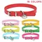 Cute Puppy Cat Collar With Bells PU Leather Small Dog Kitten Necklace Collars For Cats Pet Supplies