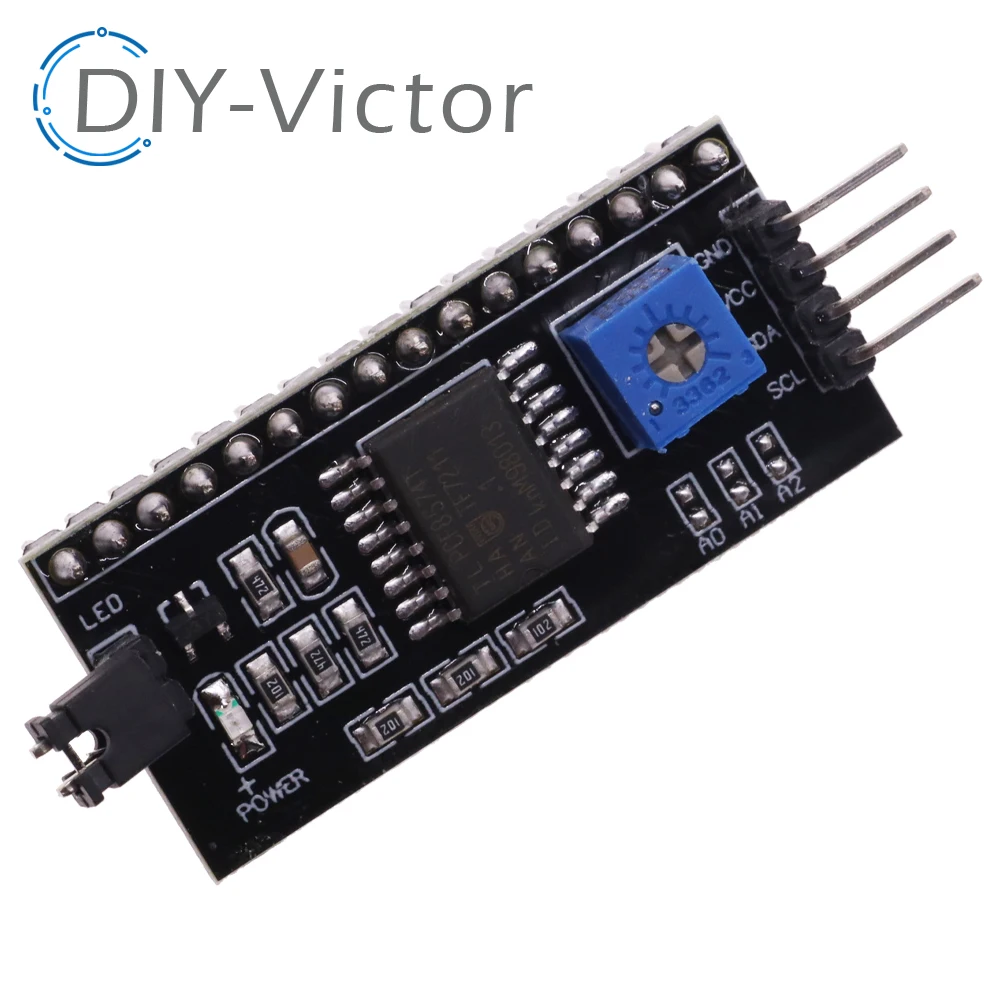Pcf8574 iic i2c twi spi serielle Schnitts telle platine für Arduino 1602 2004 lcd lcd1602 Adapter platte lcd Adapter Konverter modul Image
