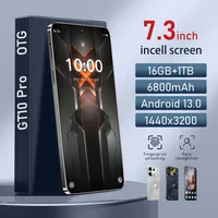 2024 gt10 pro Smartphone Original 5g 7 0 Zoll HD 16g 1TB Handy Dual-Sim-Handys 6800mah Handys