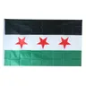 Syrien Flagge 90*150cm die syrische arabische Republik syrische Drei-Sterne-Flagge Banner hängen