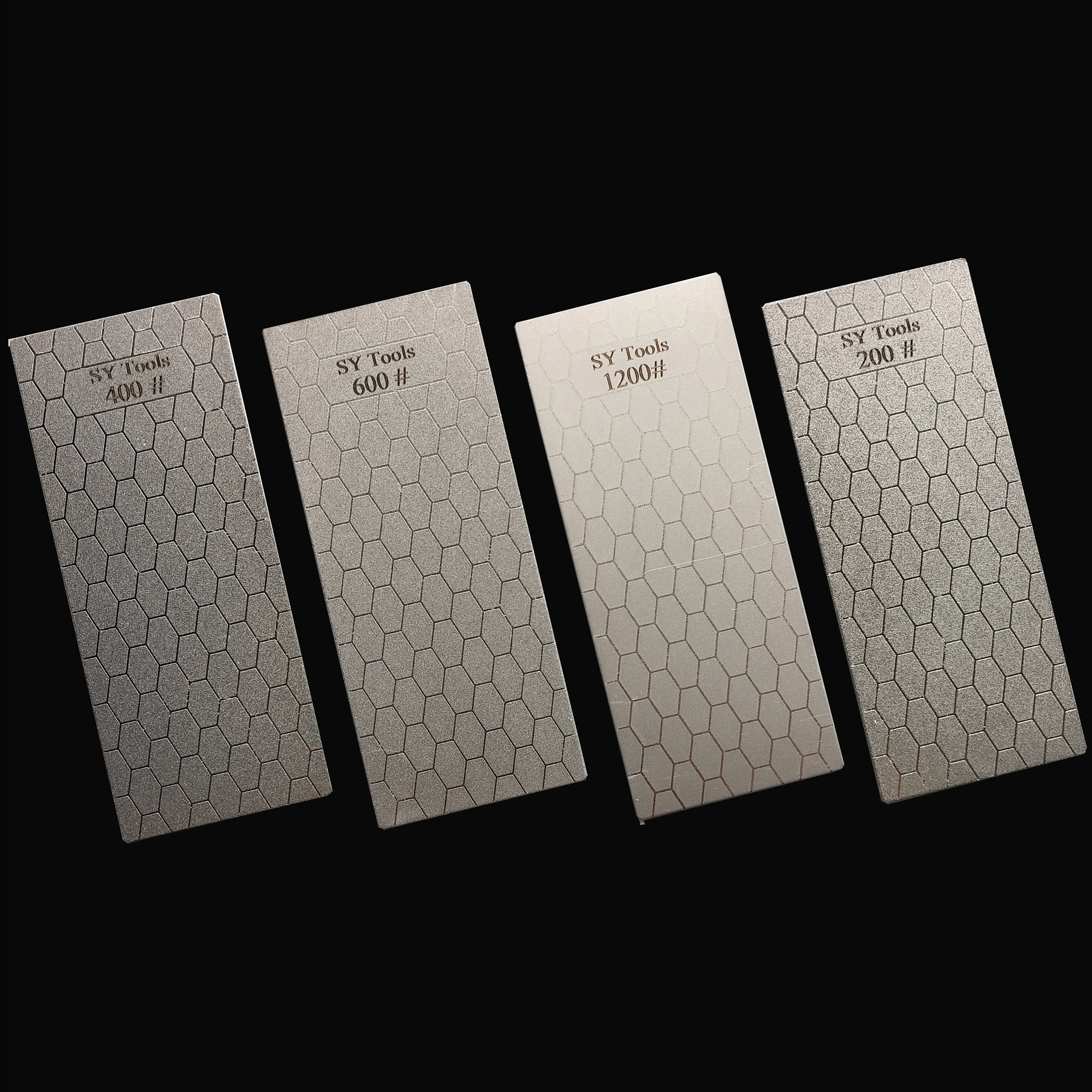 Diamant-Schleifstein-Sets, Diamant-Messerschärfer-Schärfsystem, Schleifstein für die Küche, Außentür, Messerwerkzeuge, Schärfstein Image