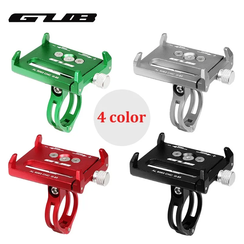 GUB Bike Moible Handyhalter G85 Halterung Smartphone Aluminium Enges Metall MTB Fahrrad für Samsung Huawei Xiaomi Iphone Image
