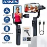 AXNEN F10 stabilizzatore cardanico a 3 assi con Zoom e Follow facciale per Smartphone Vlog riprese