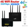 Router 4G CPE Router WIFI 4G 300Mbps con Slot per SIM Card Modem Wireless RJ45 WAN LAN Router WIFI
