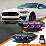 Per Ford Mustang 2015-2017 Ford Mustang Shelby 2018-2020 GT500 gruppo faro LED in esecuzione faro