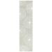 White 108 x 27 x 0.375 in Indoor Area Rug - Safavieh Ebony Area Rug Polyester/Wool | 108 H x 27 W x 0.375 D in | Wayfair EBN133W-29
