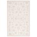 White 108 x 72 x 0.375 in Indoor Area Rug - Safavieh Ebony Wool Area Rug Wool | 108 H x 72 W x 0.375 D in | Wayfair EBN134A-6