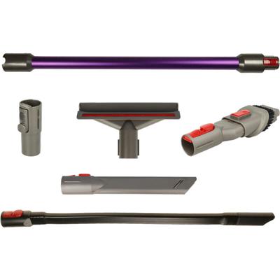 Vhbw - 6-tlg. Staubsauger Zubehör-Set kompatibel mit Dyson SV11, SV14 Lila Image