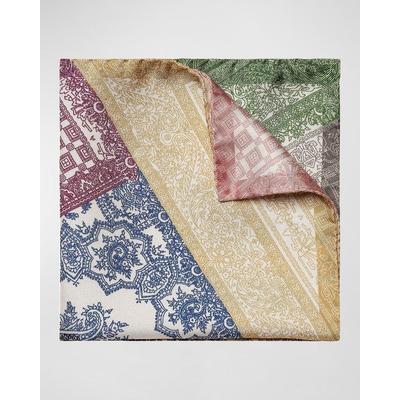 Double-Face Silk Pocket Square