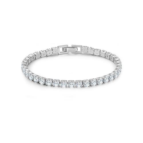 Glanzstücke München Silberarmband Damen silber, 21