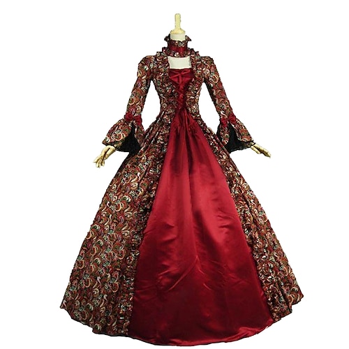 Cocktailkleid Vintage-Kleid Übergrössen Kostüm königlich Karneval von Venedig Image
