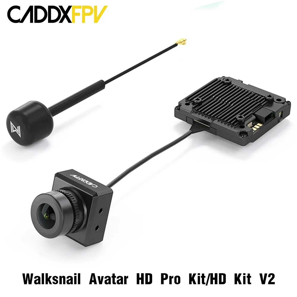 CADDX Walksnail Avatar HD Pro Kit HD Kit V2 mit Gyroflow 8G/32G Kamera für FPV DJI Image