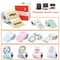 Phomemo – étiquette ronde auto-adhésive blanche/transparente/couleur pour M110/M220/M200/M120, pour bricolage, conception de Logo, expédition de Code QR