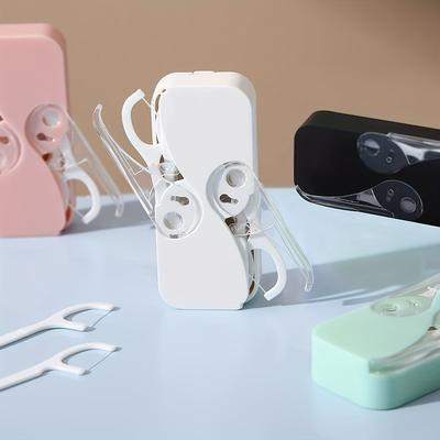 Keep Your Dental Floss Clean And Tidy With This Portable, Convenient Storage Box!
