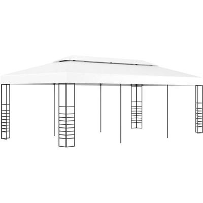 vidaXL Gartenpavillon 6×3 m Weiß Image