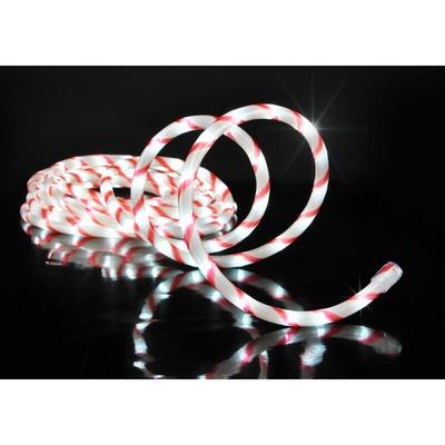 Spetebo - led Lichtschlauch Zuckerstange - 6 m - Lichterschlauch kaltweiß Außen Lichterkette Image