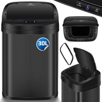 Sensor Mülleimer Küche Automatik mit Bewegungssensor Abfalleimer & Soft-Close-Deckel Müllbehälter Image