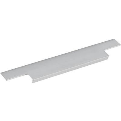 Griffleiste Trim 595mm - Griff flach zum Einnuten, Aluminium Edelstahl-Effekt - Furnipart Image