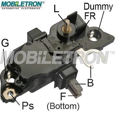 Mobiletron Generatorregler [Hersteller-Nr. VR-B252] für Fiat, Mercedes-Benz, Opel, Vauxhall Image