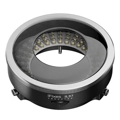 iFixes iL37 Microscope Polarized Optical System LED Illuminating Ring Light 96pcs LED Light Beads