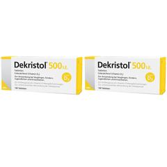 Dekristol 500 I.e. Doppelpack 2x100 St Tabletten