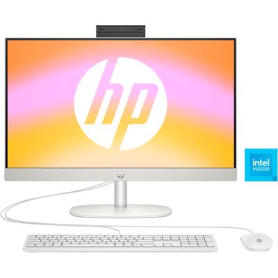 HP All-in-One PC "24-cr0211ng", weiß (shell weiß), Windows 11, 8 GB RAM 512 GB SSD, Computer