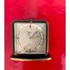 Schatz Tischuhr Continental Werbegeschenk Uhr mechanisch 8 Tage Werk 50er vintage clock mechanical clockwork 50s