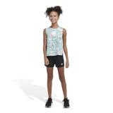 Adidas Shirts & Tops | Adidas Big Girls Sleeveless All Over Print Tank Top Blue With Multicolor Large | Color: Green/Pink | Size: Lg