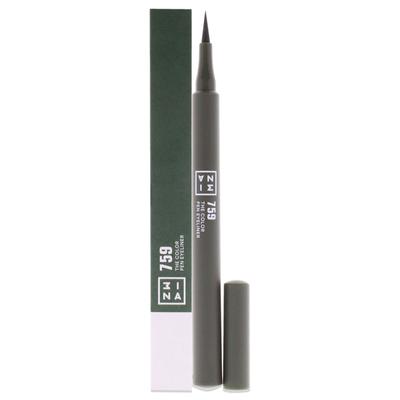 The Color Pen Eyeliner - 759 Olive Green by 3INA for Women - 0.034 oz Eyeliner